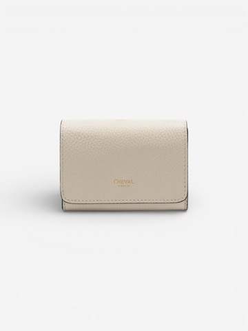 Cheval Firenze Wallet 'COSMO MINI' in Beige: front