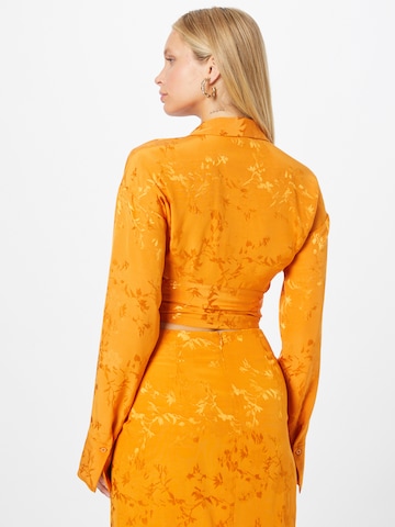 Gina Tricot Blus 'Serena' i orange