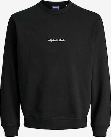 Sweat Jack & Jones Junior en noir : devant