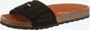 VERBENAS Pantolette in Schwarz: Vorderseite