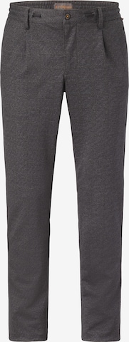 REDPOINT Regular Chino Pants in Grey: front