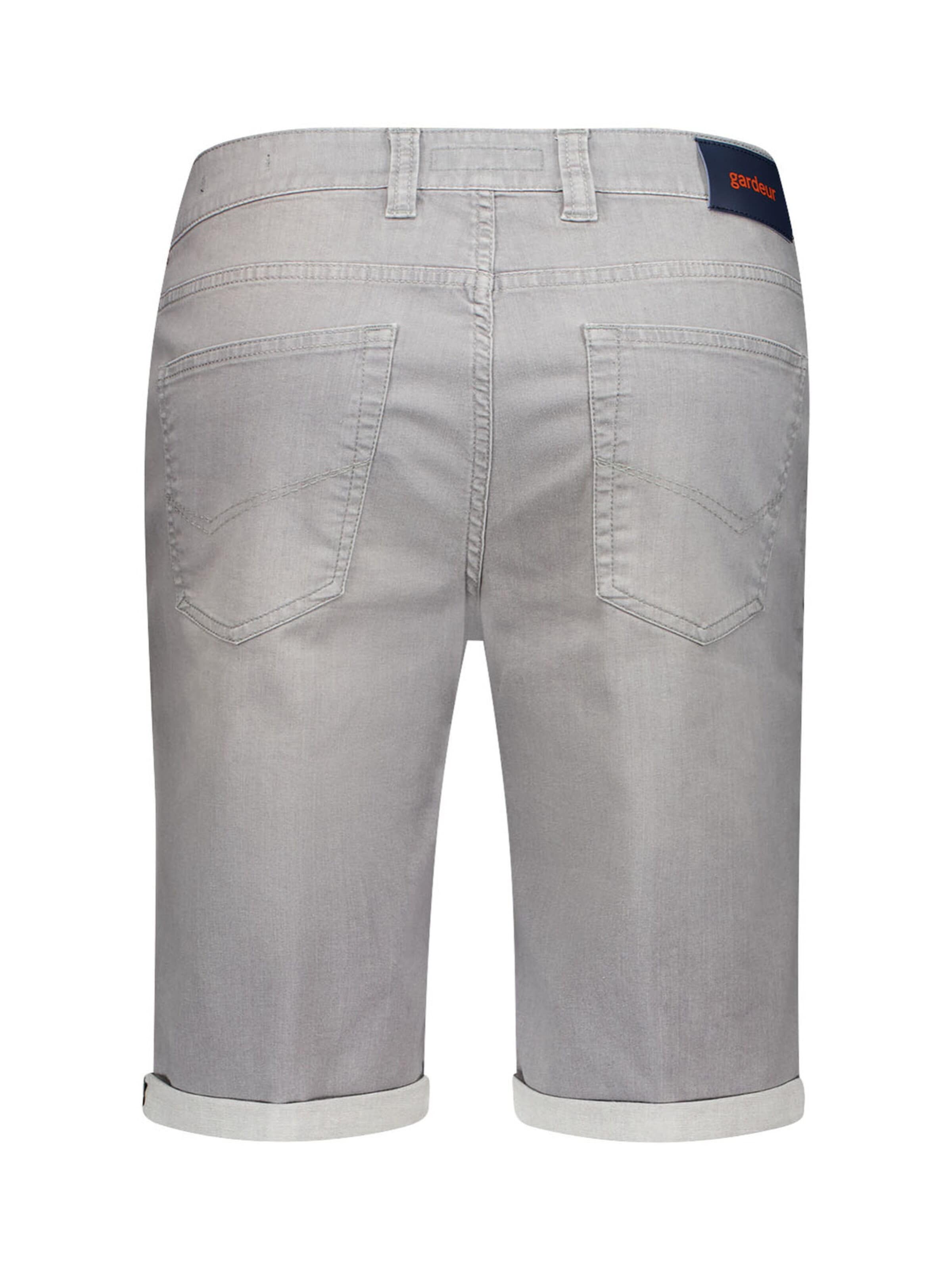 Gardeur Slim fit Pants in Grey: front