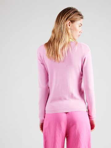 Pull-over UNITED COLORS OF BENETTON en rose