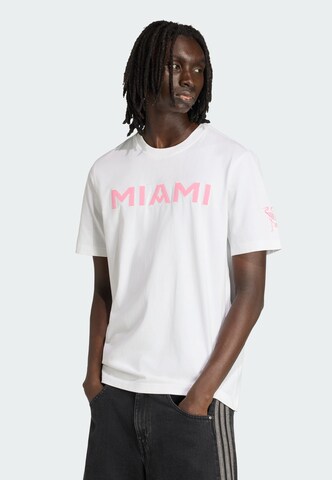 ADIDAS PERFORMANCE Tricot 'Inter Miami CF' in Wit: voorkant