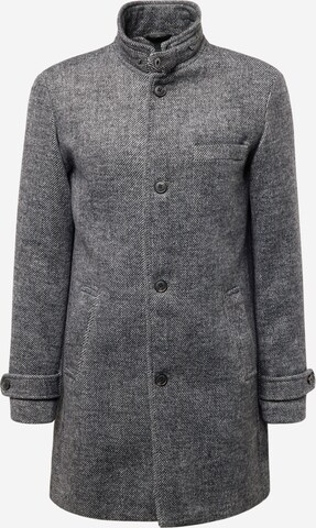 Manteau mi-saison 'MELTON' JACK & JONES en gris : devant