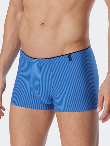 SCHIESSER Regular Boxer shorts in Blue: front