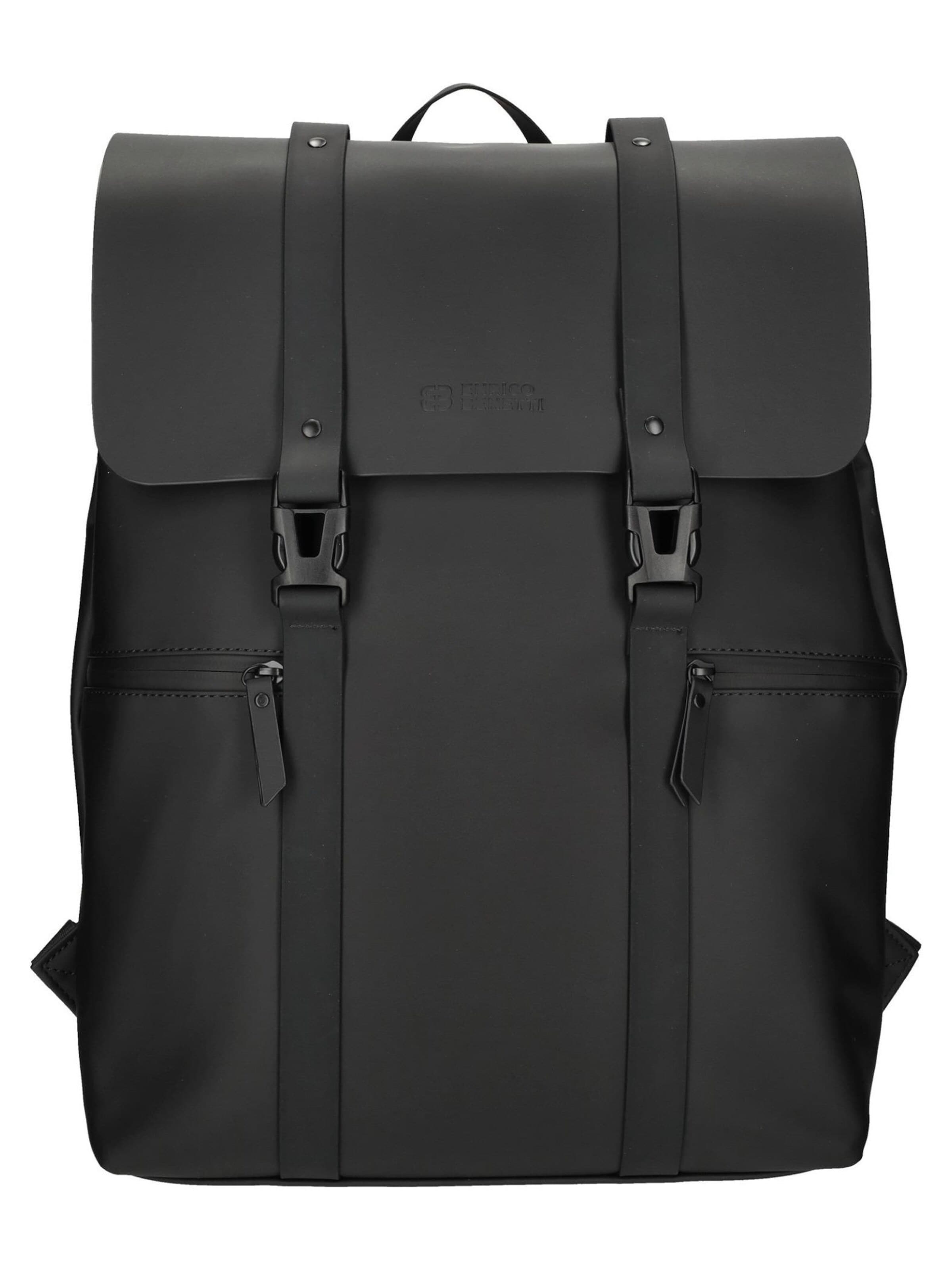Enrico Benetti Rucksack‌‌‌ in Schwarz: Vorderseite