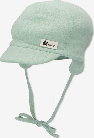 STERNTALER Beanie in Green: front