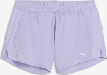 PUMA Regular Workout Pants 'Velocity 3' in Purple: front