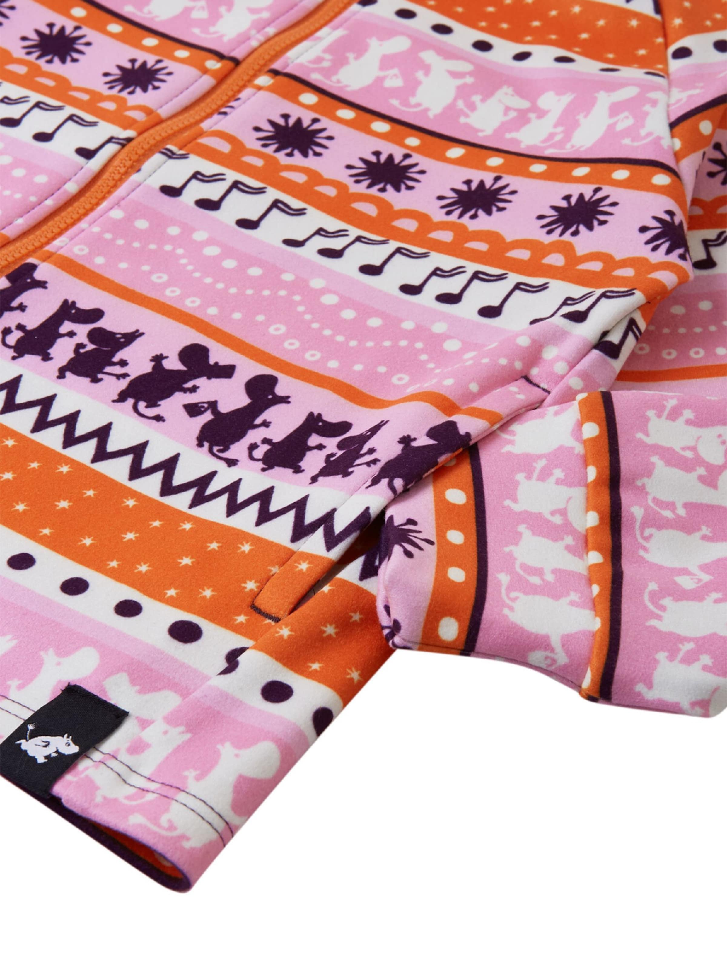 Veste en polaire ' Moomin Tarpeen ' Reima en rose