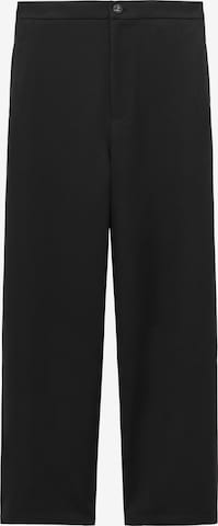 Barrel Pantaloni di Adolfo Dominguez in nero: frontale