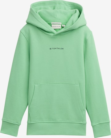 TOM TAILOR Sweatshirt in Green: front