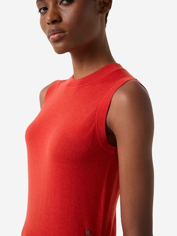 BOGNER Knitted top 'Isola' in Red