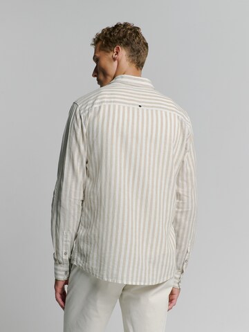 No Excess Regular fit Overhemd in Beige