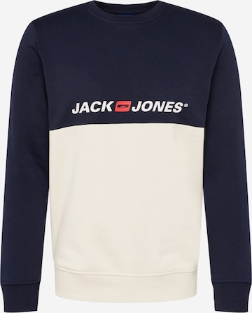 JACK & JONES Mikina – modrá: přední strana