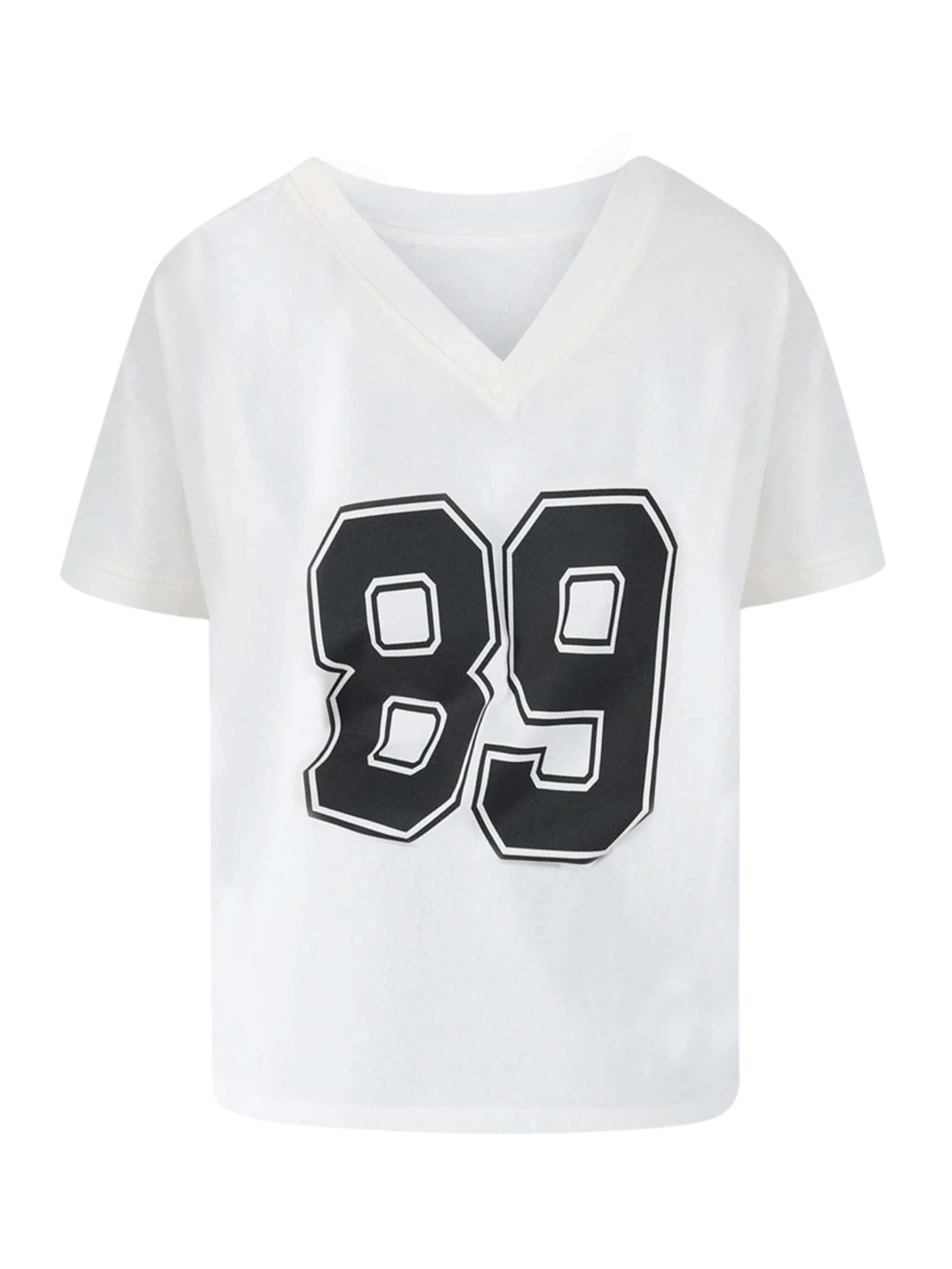 No Matter What Shirt in Wit: voorkant