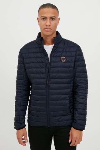 INDICODE JEANS Between-Season Jacket 'DAVITH' in Blue: front