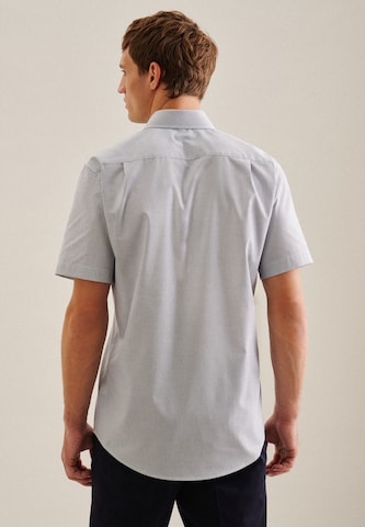 SEIDENSTICKER Regular fit Zakelijk overhemd ' SMART ESSENTIALS' in Blauw