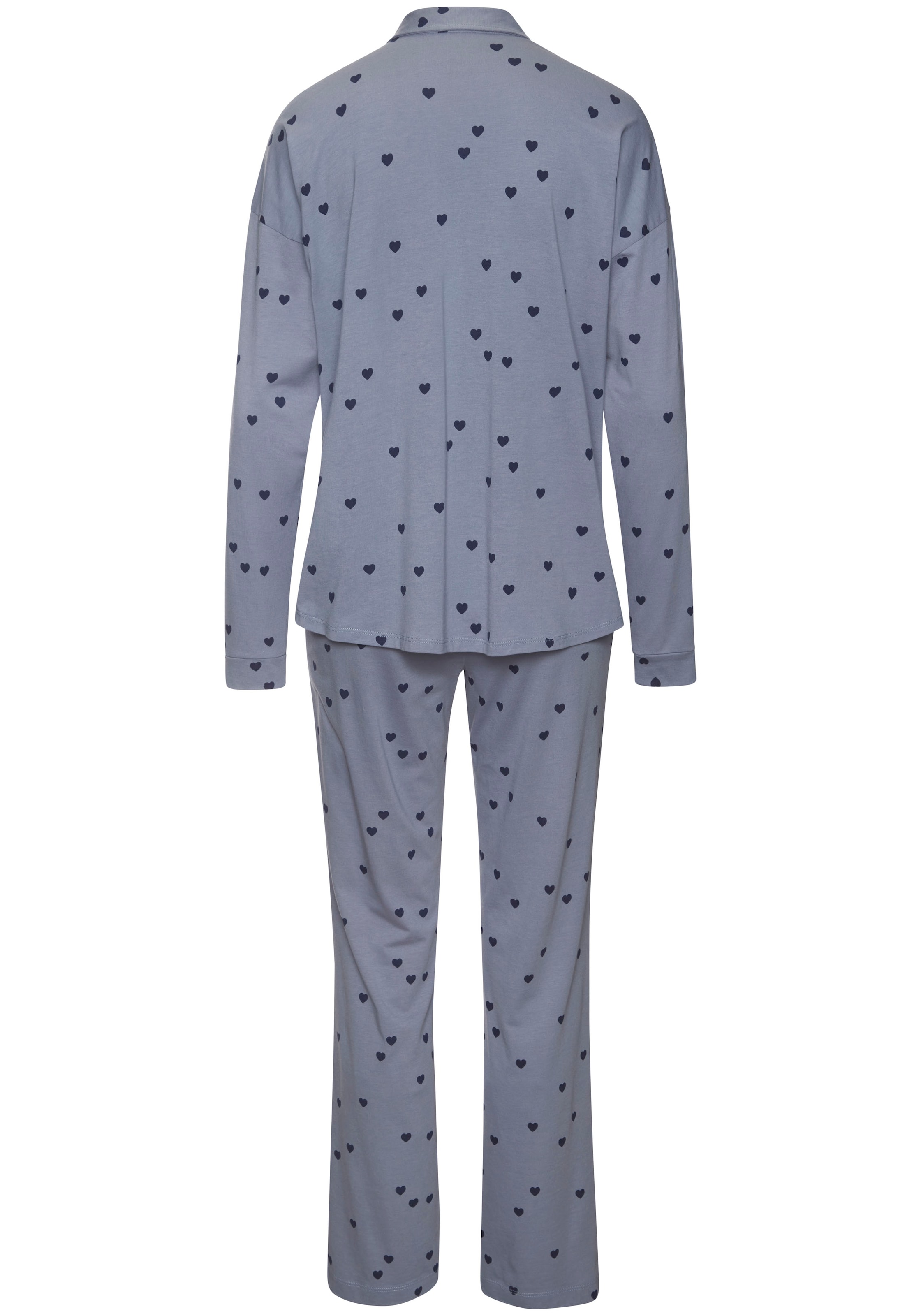 VIVANCE Pyjama 'Dreams' in Blauw