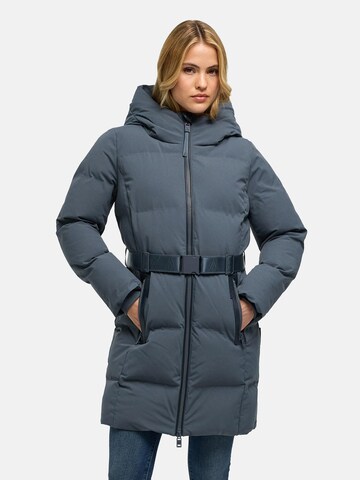 Cappotto funzionale 'Wolkenwichtel 14' di NAVAHOO in blu: frontale