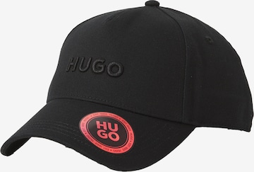HUGO Кепка 'Jude' в Черный: спереди