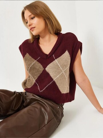 Bianco Lucci - Pullover em vermelho