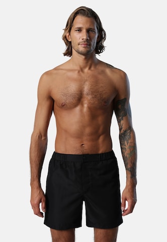 North Sails Badeshorts in Schwarz: predná strana