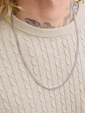 JACK & JONES Tröja 'JJEEMIL' i beige