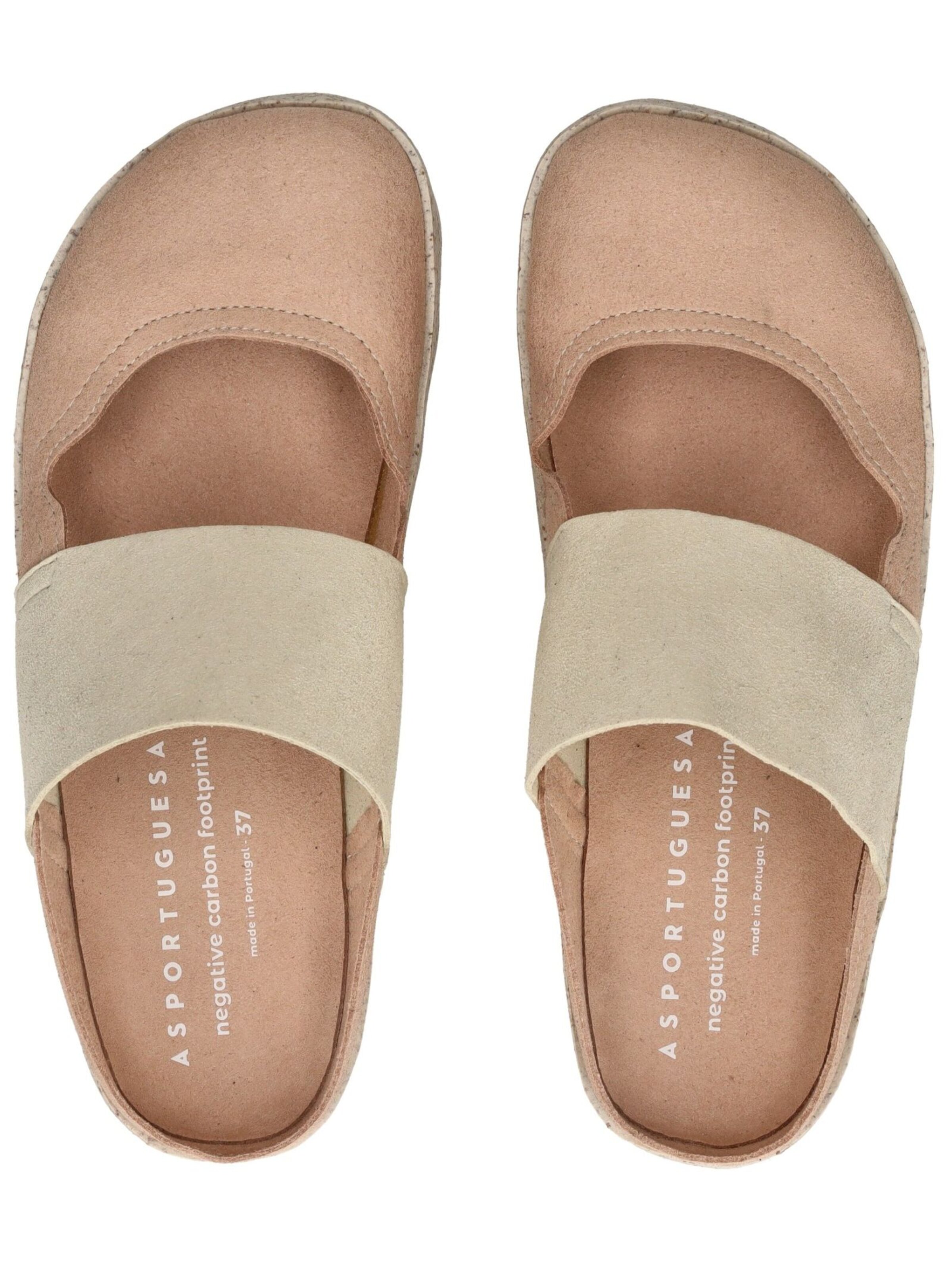 Asportuguesas Mule in Beige