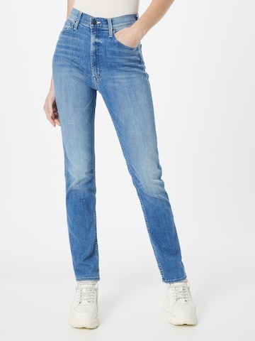 MOTHER Slimfit Jeans 'RIDER' in Blauw: voorkant