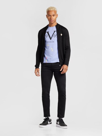 19V69 ITALIA Knit cardigan 'SANDRO' in Black