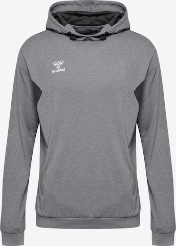 Sweat de sport 'Authentic PL' Hummel en gris : devant