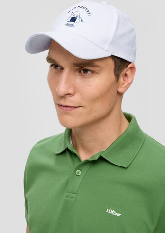 Casquette s.Oliver en blanc : devant
