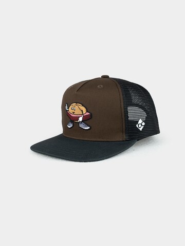 Bavarian Caps Cap 'Mr. Leberkas' in Brown: front