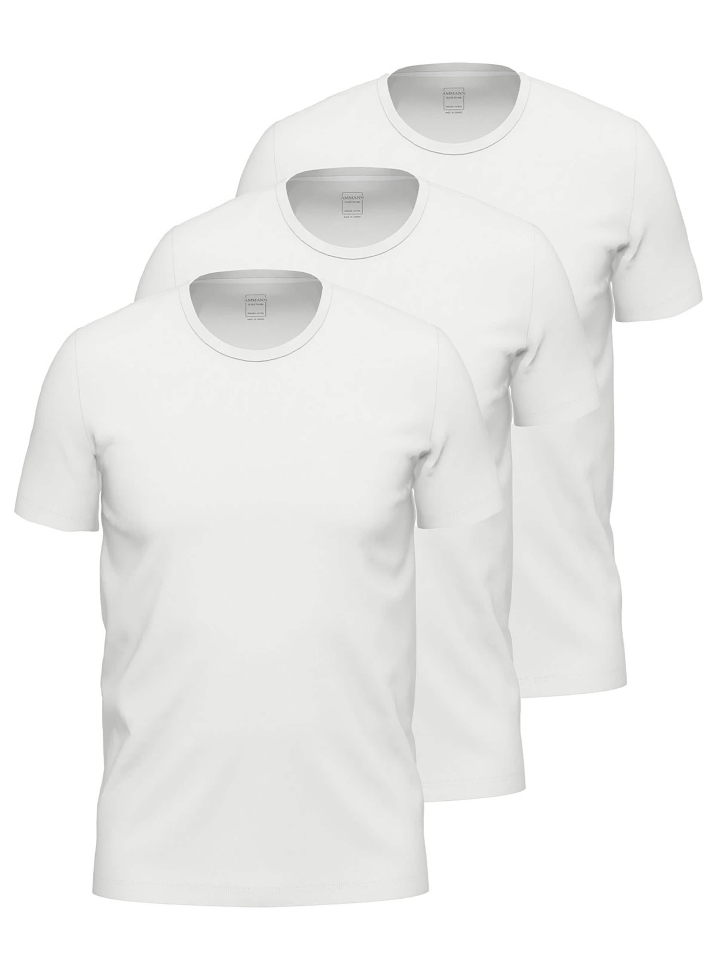 Ammann Unterhemd 'Close to you'‌‌‌‌‌‌‌ in Weiß: Vorderseite
