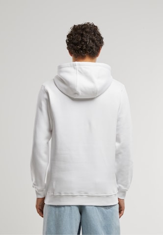 Bluză de molton 'NYC Old English Wording' de la Mister Tee pe alb