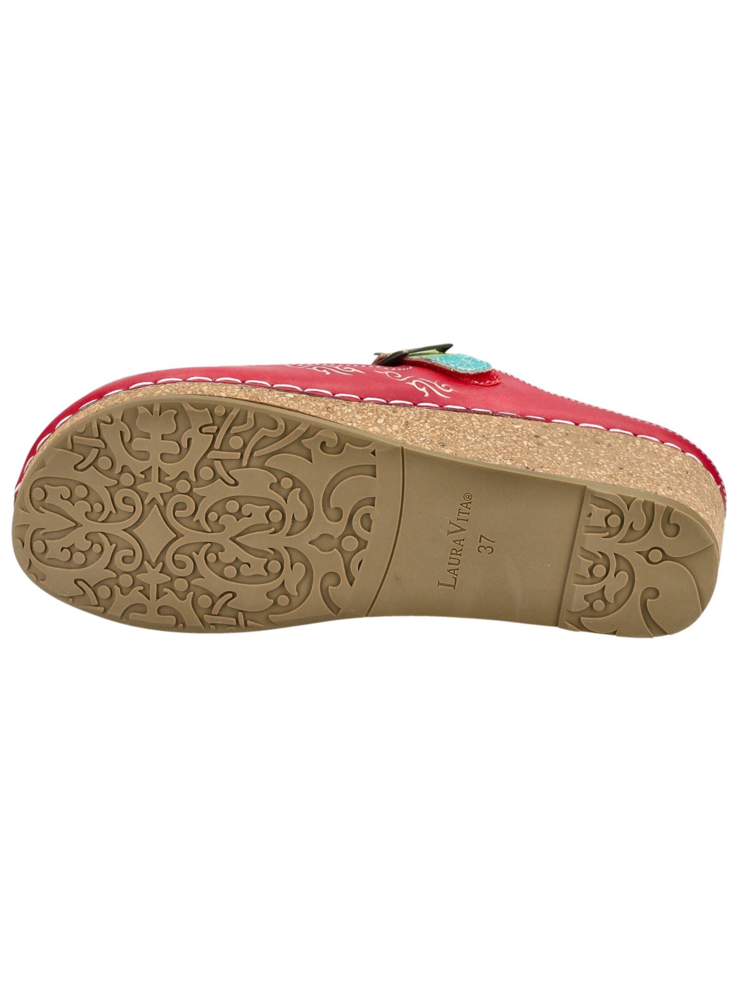 Laura Vita Pantolette in Rot