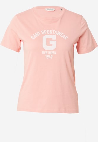 GANT Shirt in Oranje: voorkant
