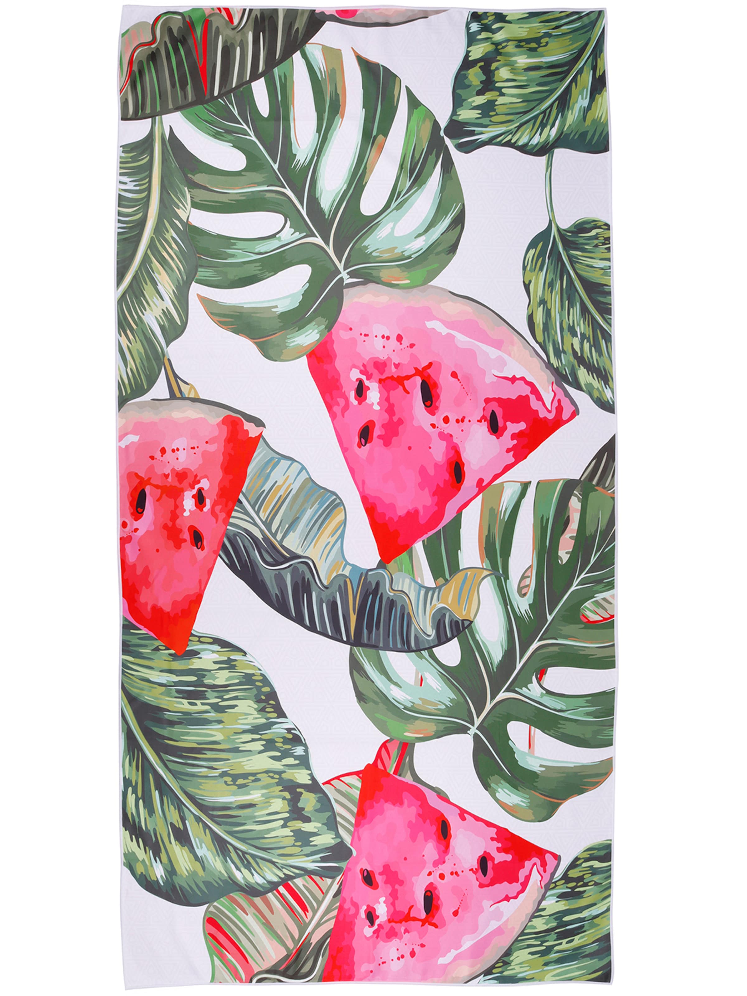 Capelli New York Beach Towel 'Fresh Melon' in Green: front