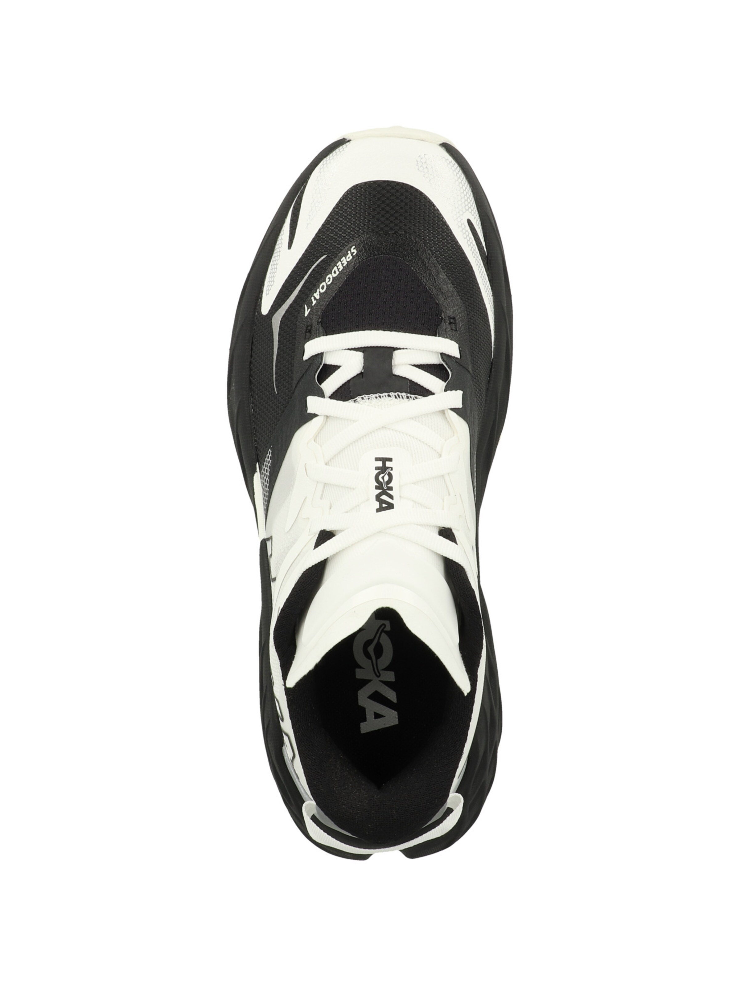 Scarpa da corsa 'Speedgoat 7' di HOKA in nero: superiore