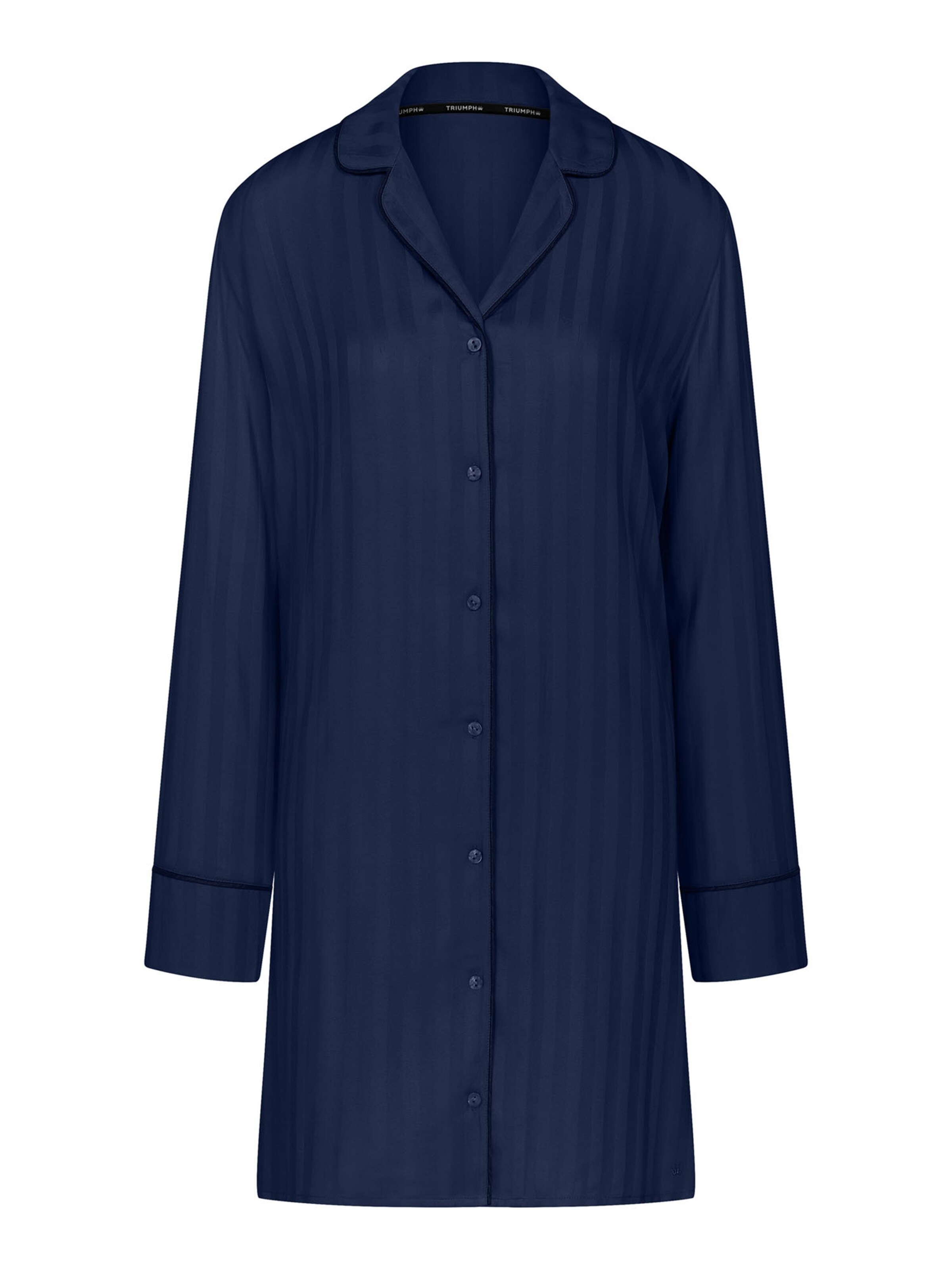 Chemise de nuit ' Red Label Amourette Jacquard ' TRIUMPH en bleu : devant