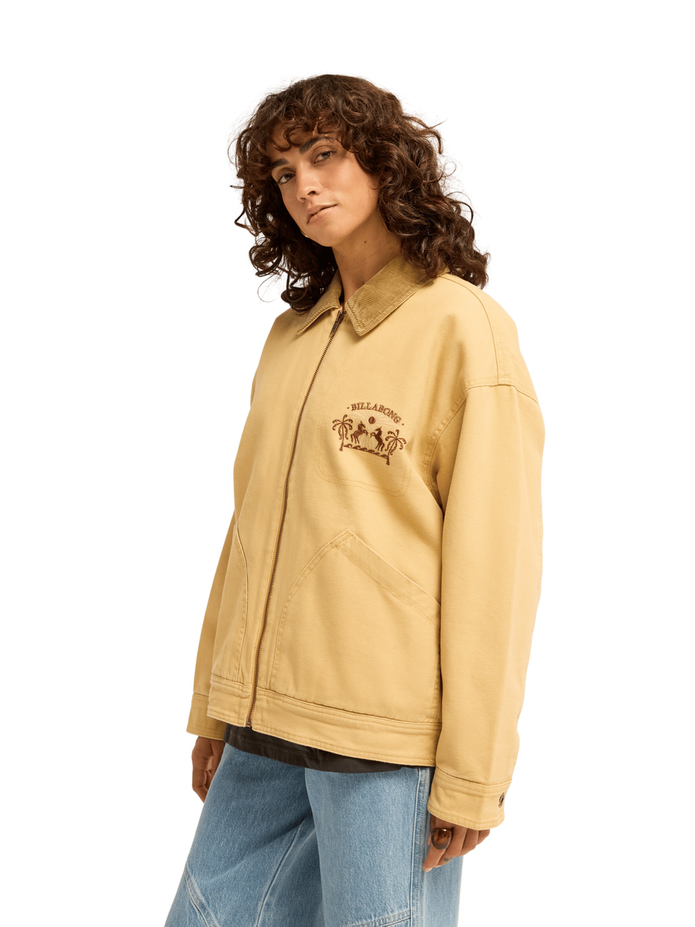 Giacca di mezza stagione di BILLABONG in giallo
