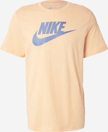 Nike Sportswear Klasický střih Tričko 'ICON FUTURA' – oranžová: přední strana