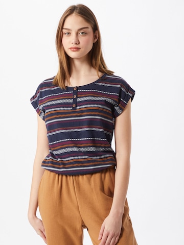 Iriedaily T-Shirt 'Caipini' in Blau: Vorderseite