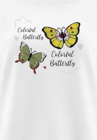 Sweat-shirt MYMO en blanc