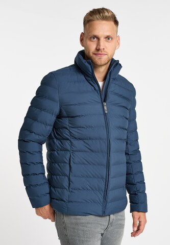 Giacca invernale di MO in blu: frontale