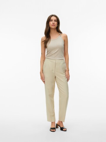 VERO MODA - regular Pantalón de pinzas 'VMKIARA' en beige