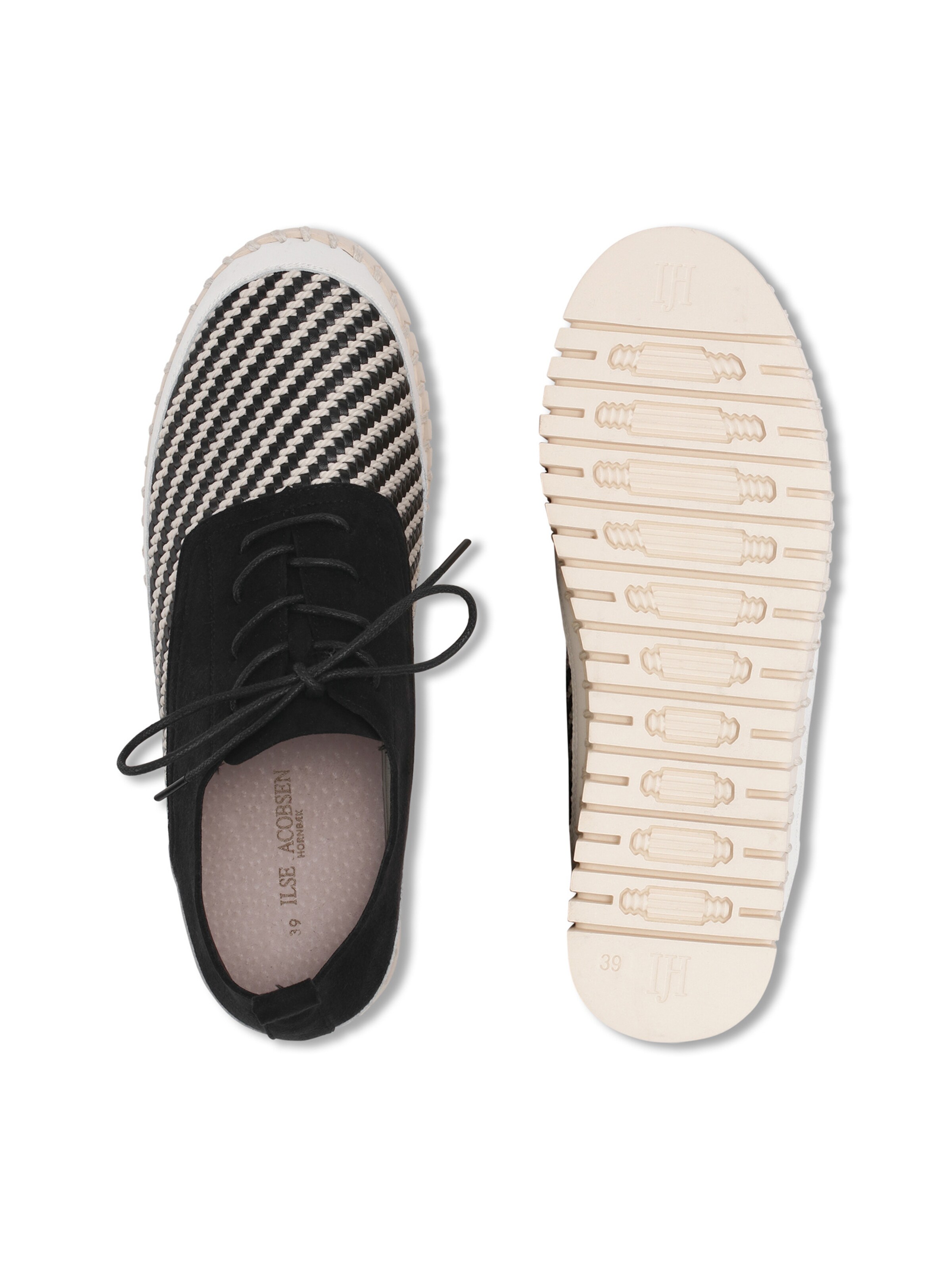 ILSE JACOBSEN Sneaker 'Tulip4094' in Schwarz