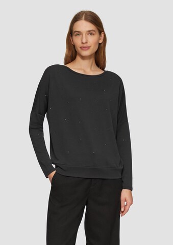 T-shirt s.Oliver en noir : devant