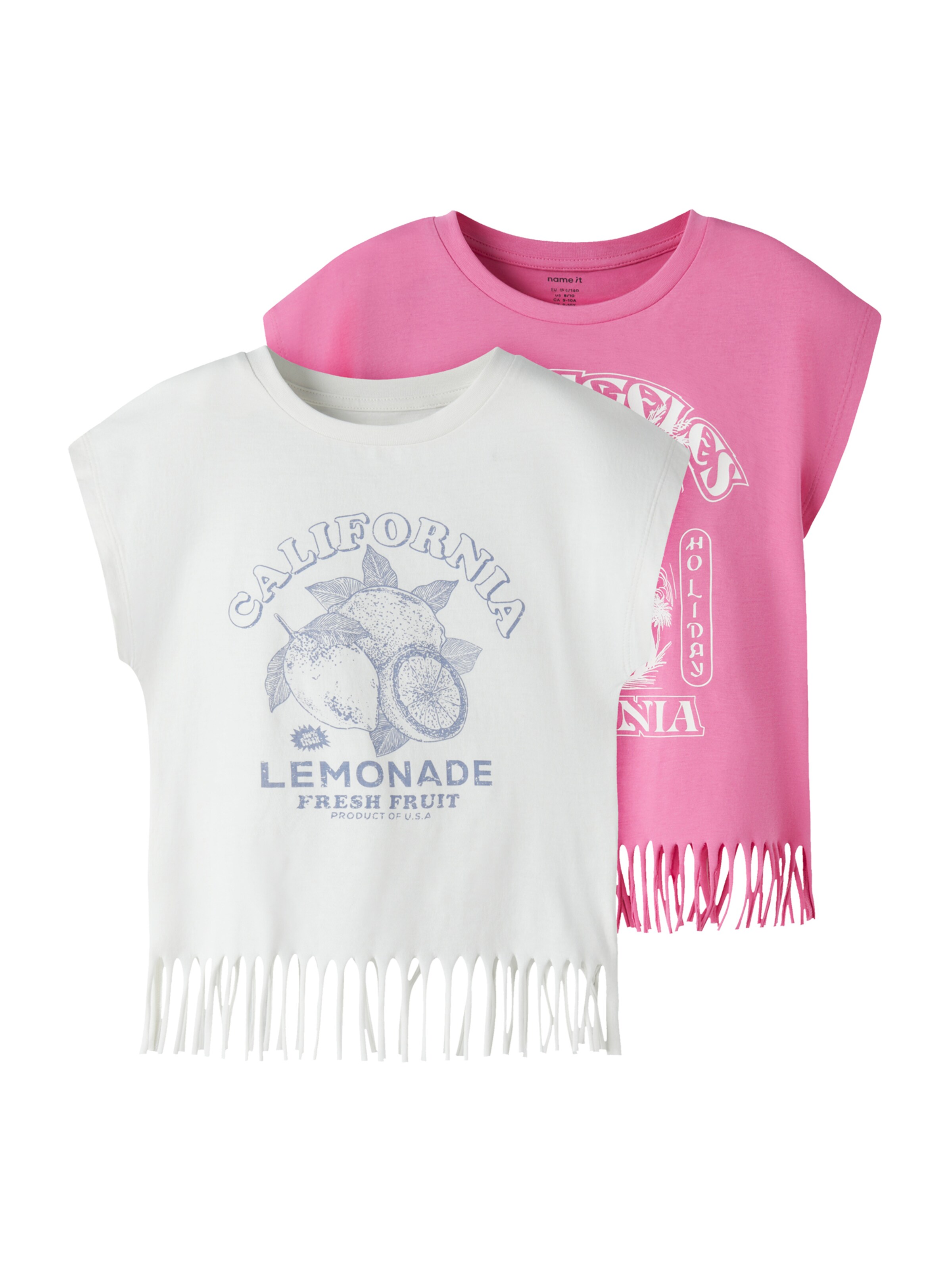 NAME IT Majica 'NKFVALONE' | roza barva: sprednja stran